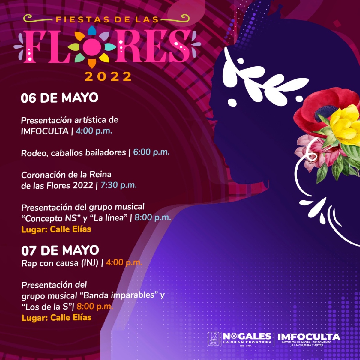 Fiesta de las Flores 06 de Mayo 2022