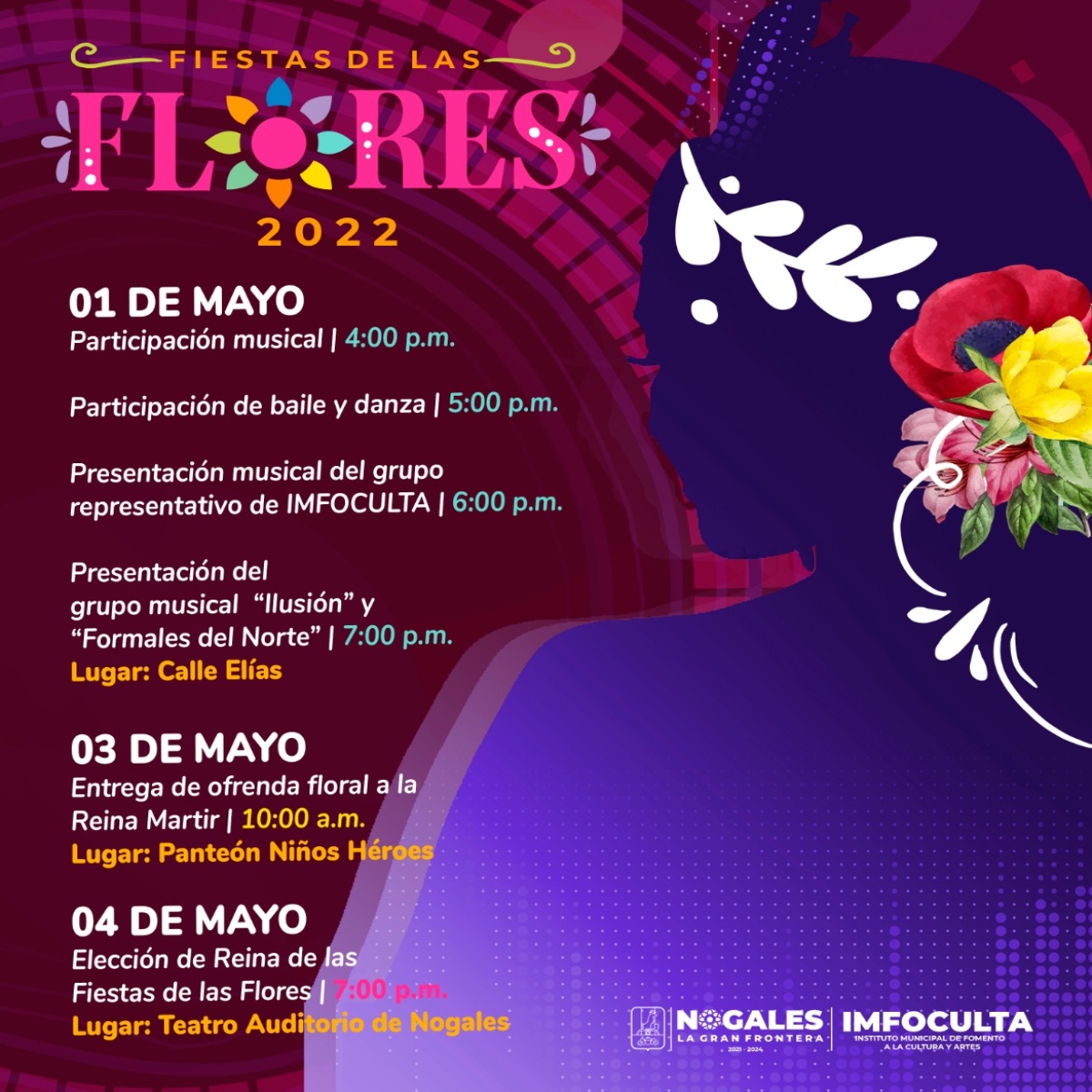 Fiesta de las Flores 01 de Mayo 2022