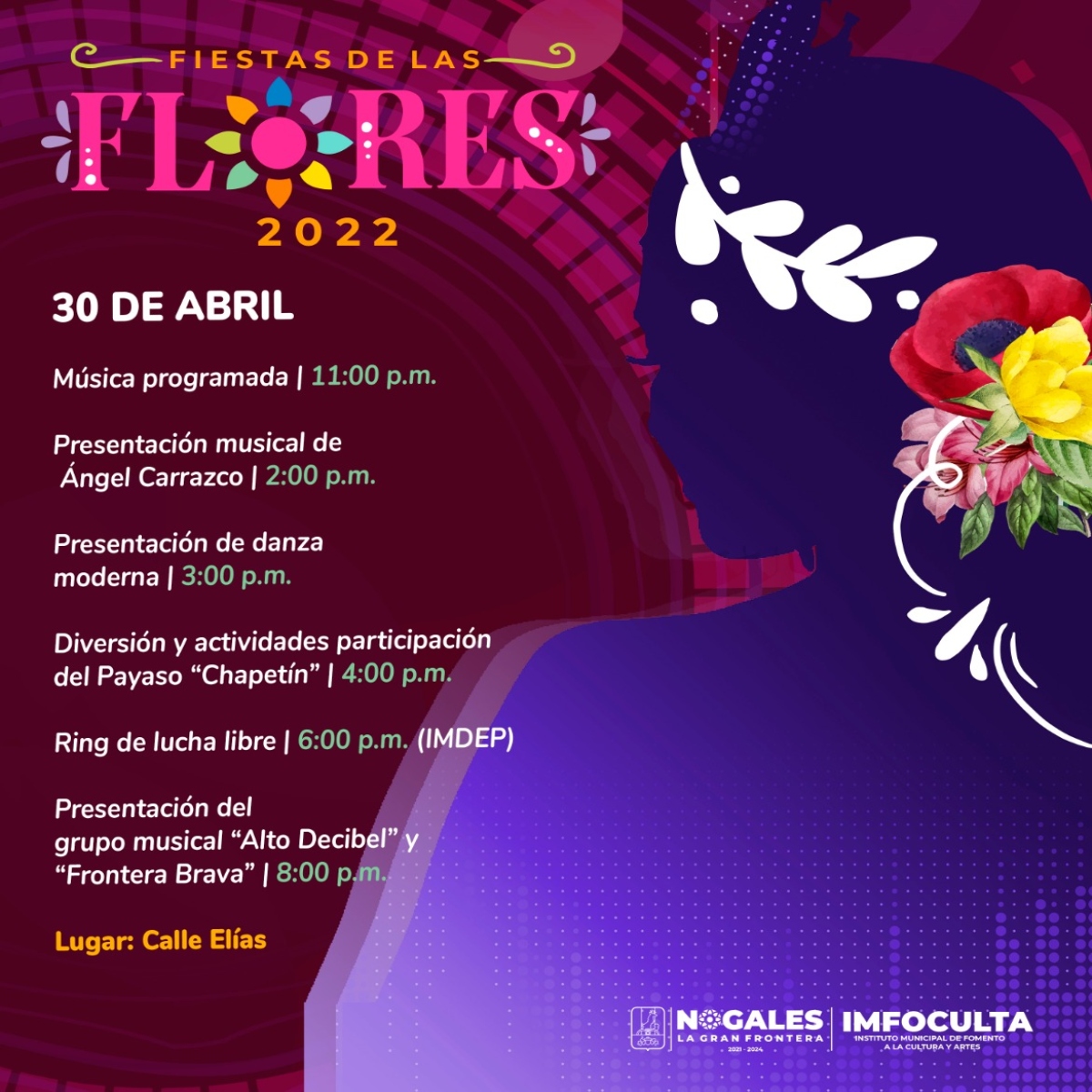 Fiesta de las Flores 30 de Abril 2022