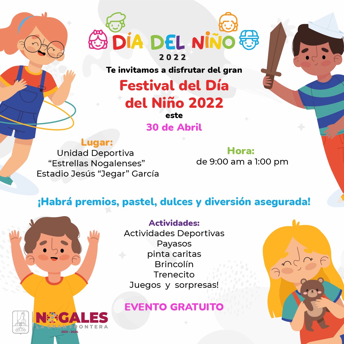 Festival del Día del Niño 30 de Abril 2022